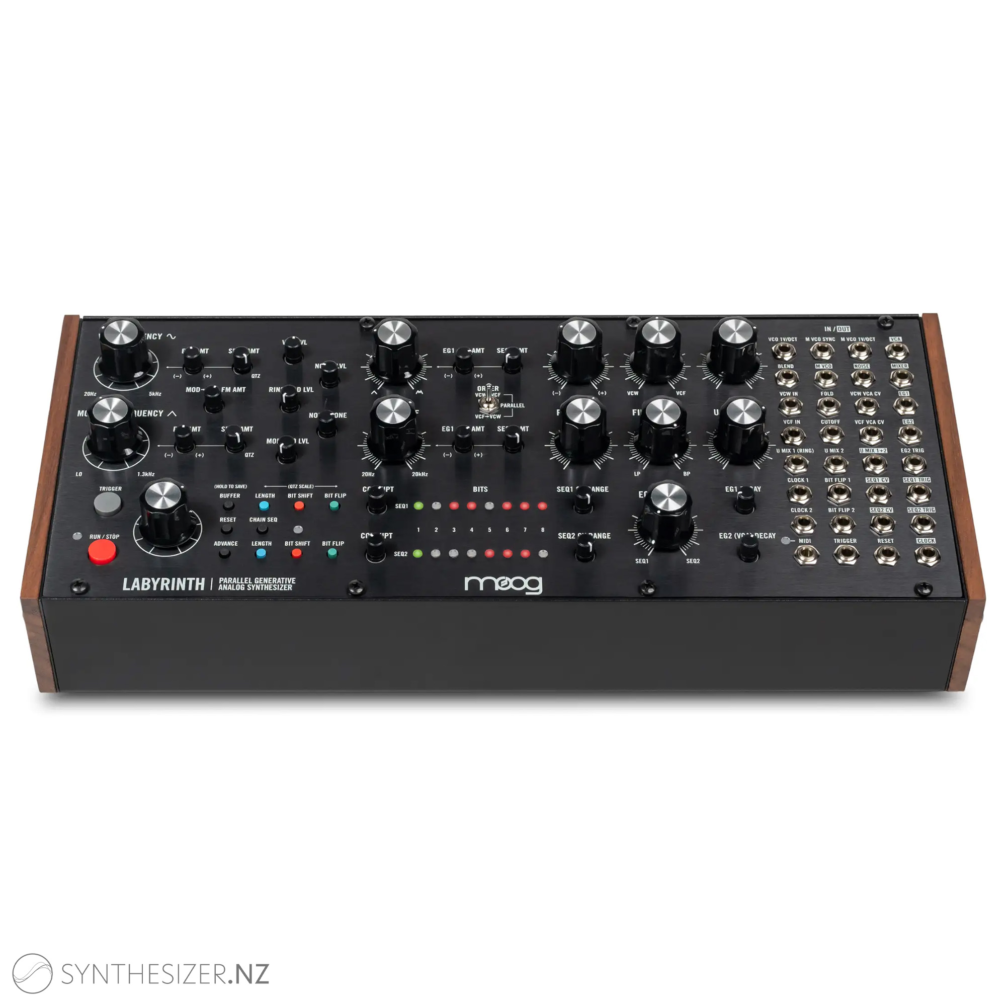 Moog Music Labyrinth a Parallel Generative Analog Synthesizer